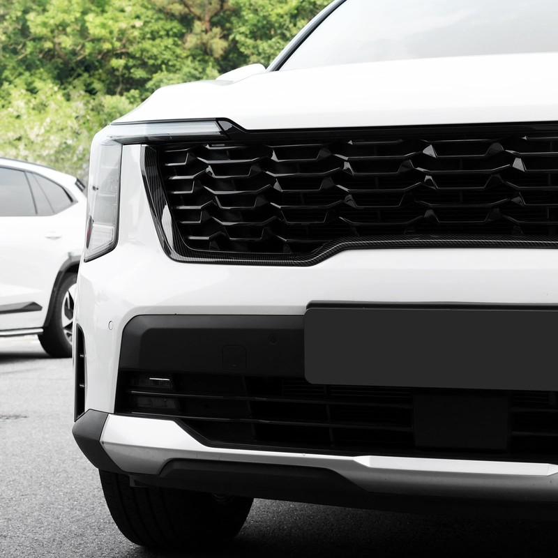 YOUTOOCAR 3PCS Front Grille Covers Trim Compatible with Kia Sorento