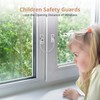 Kamtop 8 Pack Window Restrictor Locks, Childproof Cable Restrictor Lock