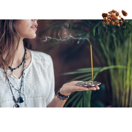 Beetbul Incienso Artesanal (20 Varitas), 4 Aromas: Citronela, Canela, Lavanda y Sándalo, Meditación, Relajación y Antimoscos (Mirra)