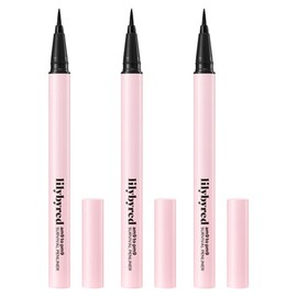 Lilybyred 929 survival pen liner 0.6g, 01 matte black, 3 pcs / 릴리바이레드 나인투나인 서바이벌 펜라이너 0.6g, 01매트블랙, 3개