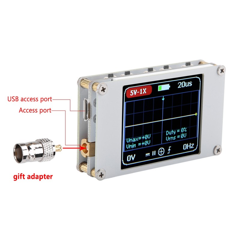DSO188 Handheld Mini Pocket Portable Ultra small Digital Oscilloscope 1M