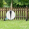 2 Pcs 4"x4" Fence Post Anchor Ground Spike 22"(Actual 3.6"x3.6")