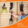 HUPBIPY Heavy Duty Garage Hooks 12 Pack, 2.8 inch Small