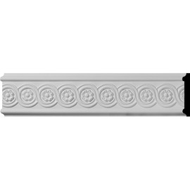 Endurathane Cole Running Coin Chair Rail 3 1/4"H x 5/8"P x 94 1/2"L, Factory Primed (8-Pack)