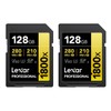 Lexar Gold Series Professional 1800x 128GB UHS-II SDXC Memory Card,
