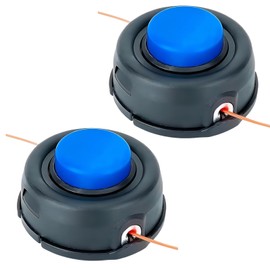 COSVMUF 2 Pack 128LD Trimmer Head T25 for Husquvarna Weed Eater 124L 125L 128L 128LD 128R 128RJ 223L 122L 125C 125L 125LDX 128R 128RJ 223L 223R 322C 323C Weed Eater Parts 966674401 537338306