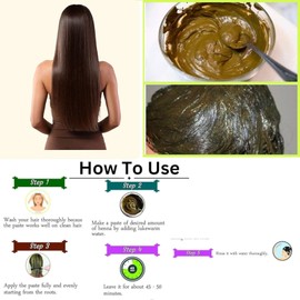 Dr.Kure Naturl Henna | Home Made | Plant Based form Rajathan Sojat | Pack Of 2 (50Grm Each Pack) (Brown Heena, 50g)