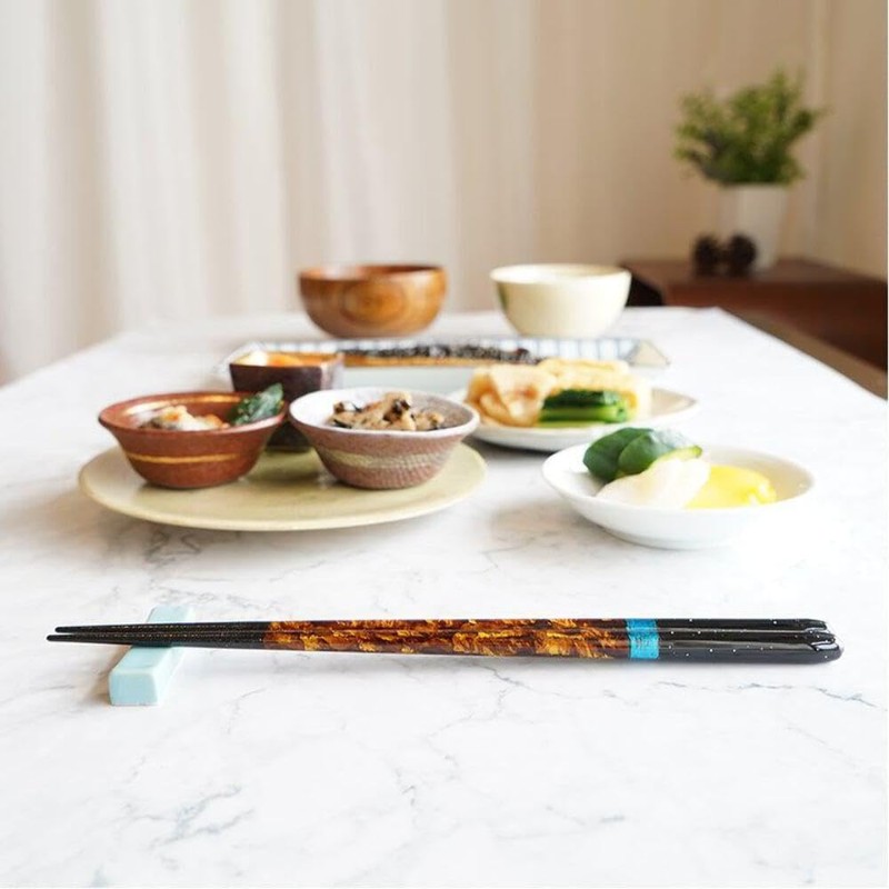 Hashikura Matsukan G-64650 Chopsticks, Dishwasher Safe, Natural Wood, Unisex, 8.9