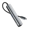 Teleadapt Adaptador USB C Hub 5 en 1, Adaptador Multipuerto