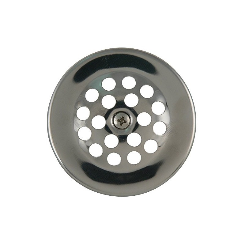 Plumb Pak PP826-64 Bathtub Dome Grid Strainer with Screw, 3",