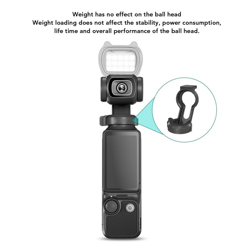 Magnetic Fill Light for OSMO Pocket 3, Video Light with