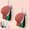 Funnacle Hat Rack for Baseball Caps, Adhesive Hat Hooks for