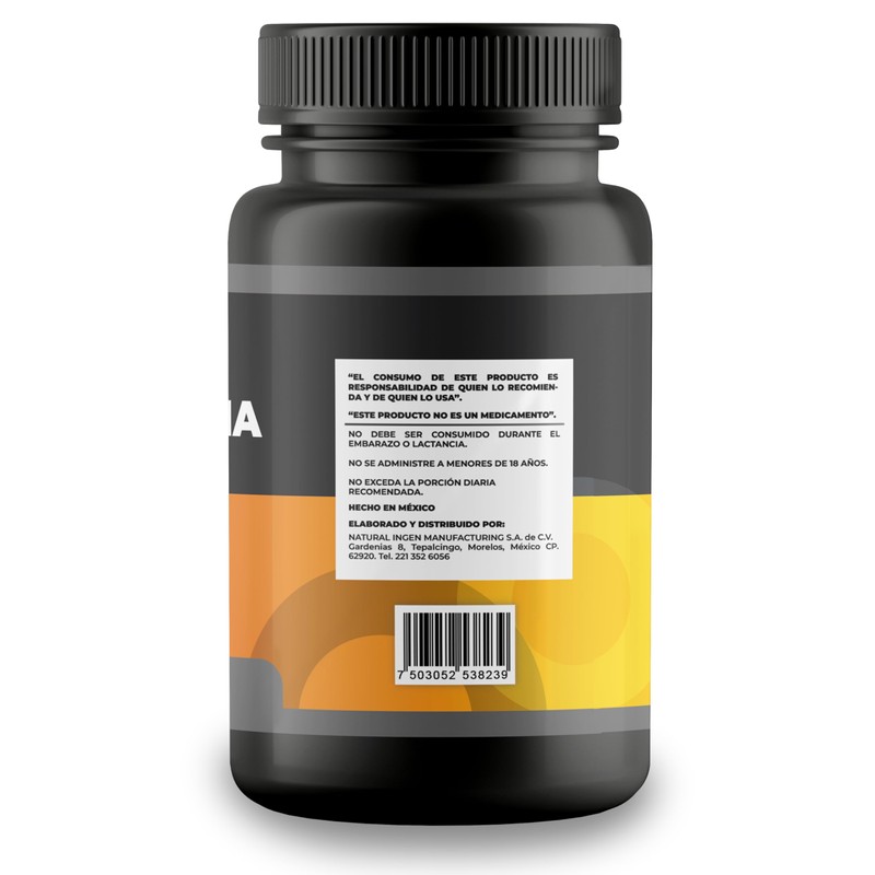 ENDAROO L-Arginina 500 mg, 60 Cápsulas, Suplemento para Vigor, Resistencia