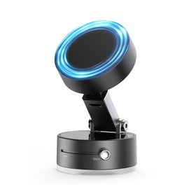 DOQASOO Smartphone Holder, Car Smartphone Stand, [Vacuum Suction Cup + Super Strong Magnetic] N55 Magnet, Magsafe Car Smartphone Holder, For Cars, Kitchens, Refrigerators, Workplaces, Magnet