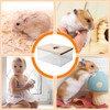 Behogan Hamster Bathroom, Transparent Sand Bath for Hamsters, Sand Bathroom