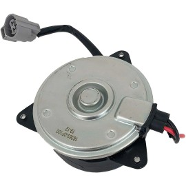 Well Auto 16363-37090 16363-28210 A/C Condenser FAN MOTOR -R 7 Blade Fan  05-10 tC 2.4L
