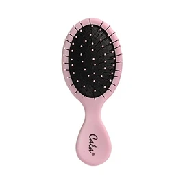 NEW Cala Wet-N-Dry Kids & Travel Detangling Hair Brush (Pinkish Red)
