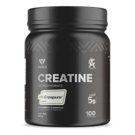 Creatina Creapure En Polvo Yaoca 500 Gr Sabor Sin Sabor                                                                                               