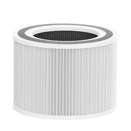 EMERIO 3-in-1 HEPA Replacement Filter for Air Purifier AP-132324 | HEPA 13 Filter | Highly Efficient Activated Carbon Filter + Pre Filter | Air Filter Against 99.97% Allergens Dust Pollen Odour |