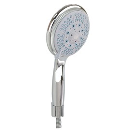 ECOSPA Large 5 Mode Universal Shower Handset in Chrome
