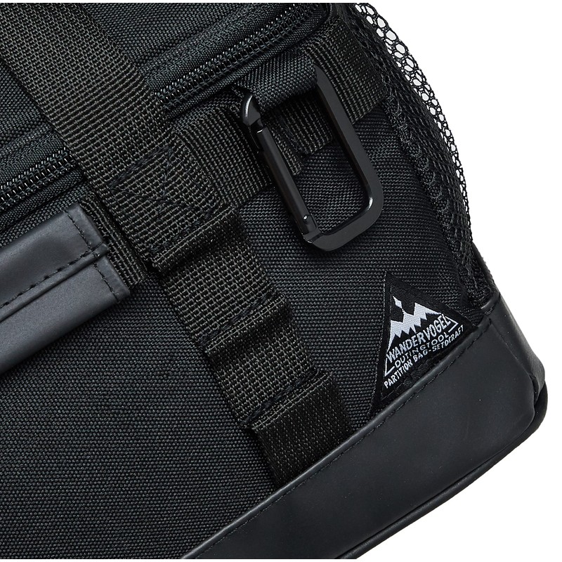 Setocraft WONDERVOGEL Wonder Fogel Partition Bag, Medium, Black, SF-3813-BK-380