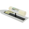 Green Length Stainless Steel Finish Trowel, Plate Thickness: 0.01 inch