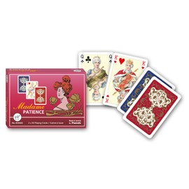 Piatnik Madame Patience (Solitaire) 2 Decks of 55 Non-Standard Cards by