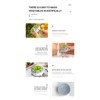 Vegetable Washing Machine 10W One Button Start Quick Rinse USB