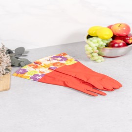 1 pair, 5 pairs, 10 pairs of Mommy Son brushed large (L) rubber gloves, 5 pairs of brushed large (L) rubber gloves / 마미손 기모 대(L) 고무장갑 1켤레 5켤레 10켤레, 기모 대(L) 고무장갑 5켤레