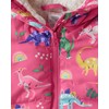 Gymboree,and Toddler Puffer Jacket,Pink Dinos,12