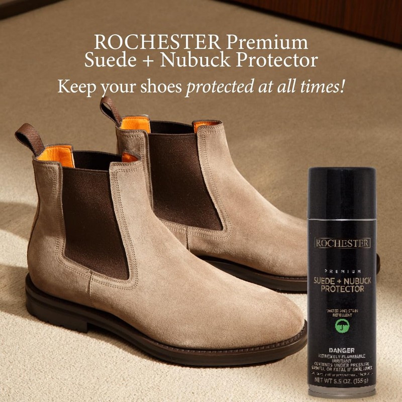 Rochester Suede Protector Shoe Care Product, Clear, 5.5 oz. (155