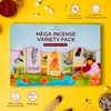 CALMVEDA Natural Incense Sticks Mega - Variety Pack (144 Insence-Sticks