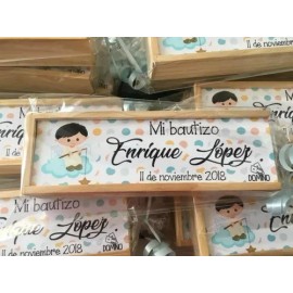 20 Domino Recuerdo Para Hombre Personalizado Boda Xv Años