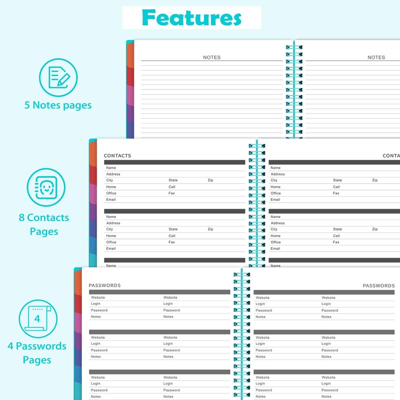 2026 Monthly Planner - January 2026 - December 2026, 12