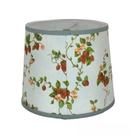 Albert Estate LTD, Strawberry Print Lamp Shade , 14" Washer Fitter