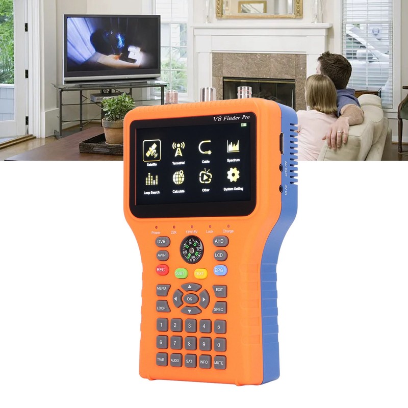 Satellite Finder V8 FINDER PRO2 FTA DVB S2 S2X Signal