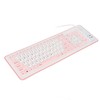 Foldable Silicone Keyboard 103 Keys USB Wired Silicon Foldable Waterproof