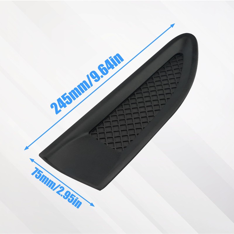 JERBOR 2PCS Car Side Vents for Ford Taurus 2013-2019, Decorative