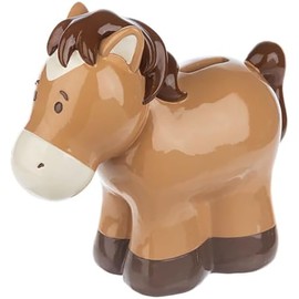 Ganz Horse Money Bank, 7-inch Length, Brown, BG4663