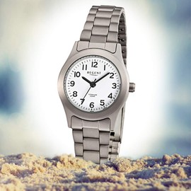 Regent F-855 Titan Ladies' Watch with Titanium Bracelet