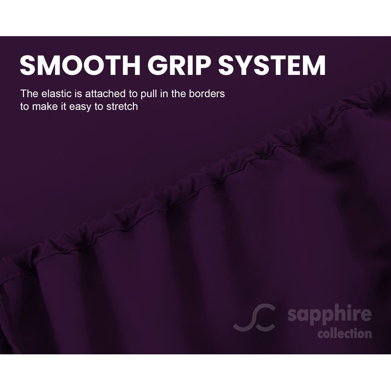 Sapphire Collection Fitted Sheet Non Iron Percale 180 Thread Count