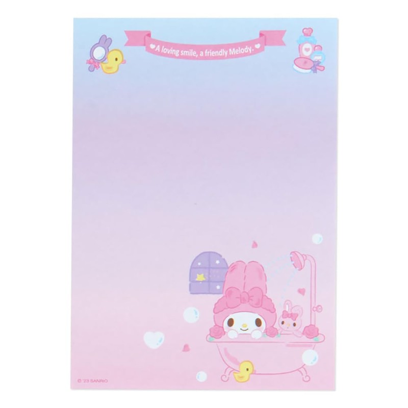 Sanrio 016951 My Melody 8 Design Notes