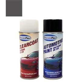 ColorRite Aerosol Automotive Touch-up Paint for Acura TSX - Graphite Luster Metallic Clearcoat NH-782M - Color+Clearcoat Package