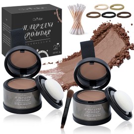 2 Pack Hairline Powder for Women and Men, Used to Root Touch Up Hair Color, Thinning and Gray Hair Coverage and Bald Spots Coverage, Auburn