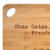 Mr. & Mrs. Panda Bamboo Chopping Board with German Text