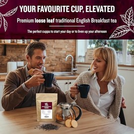 The Tea Masters The Tea Masters Loose Leaf Tea - Breakfast Tea - Premium (1x1kg)