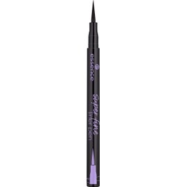 essence | Superfine Liner Pen (Pack of 5) | Ultra-fine Brush Tip for Precise Eyeliner| Longlasting, Deep Black Color | Vegan, Cruelty Free & Paraben Free