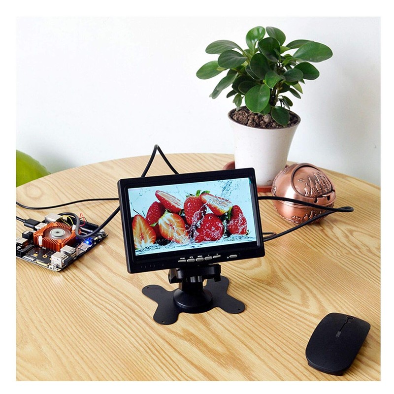 Yasoca 7 Inch Monitor HDMI - 1024x600 HD TFT LCD