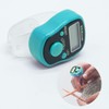 Blue Knit Counter Knitting Crochet Stitch Marker Row Counter,Finger Digital