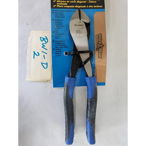 Ideal Wireman 35-4029 Diagonal Cutting Pliers Wire Cutters
